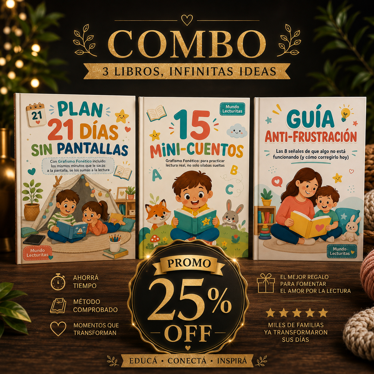 ✨ Combo Mundo Lecturitas ✨
